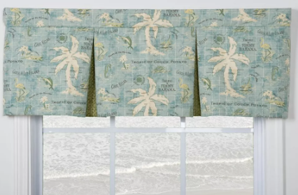 pleated valances