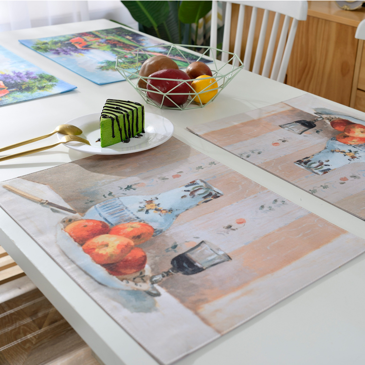 Factory Directly Provide Wine And Fruit Restaurant Table Mats Buy