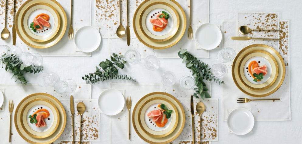 Placemats for decorating Christmas tables