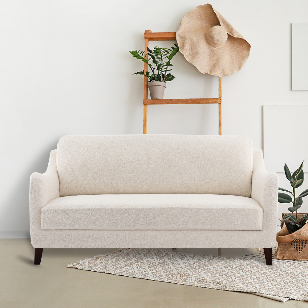 Boucle Ivory 2-seater