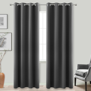 Bedroom Blackout High Precision Curtains Heat Insulation Grommets Thickened Blackout Living Room Curtains