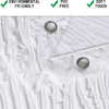 Bubble Print Design Bathroom Shower Curtain Waterproof Shower Curtain with Hooks