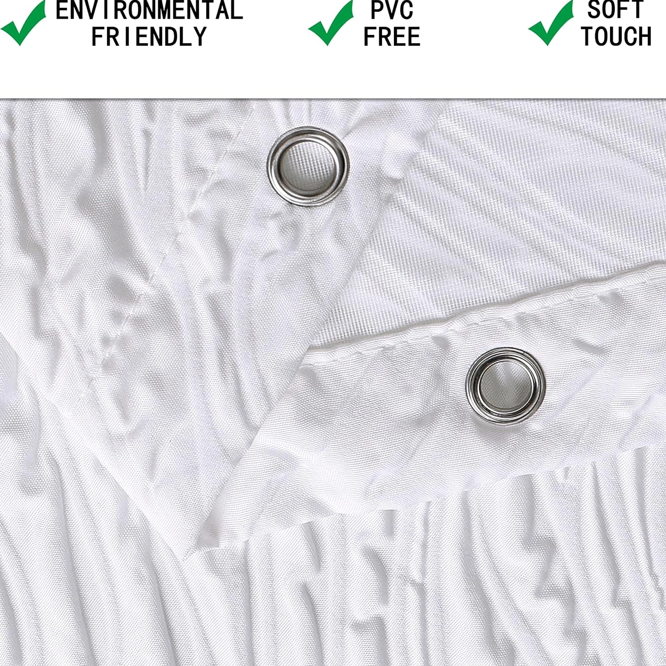 Bubble Print Design Bathroom Shower Curtain Waterproof Shower Curtain with Hooks