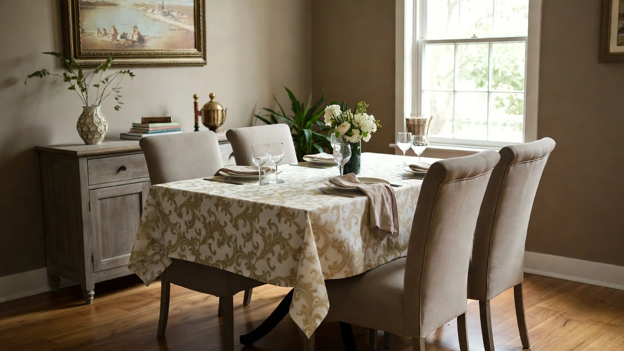 What is the history of tablecloth?