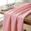 Polyester Waterproof And Oil Resistant Rectangular Solid Color 180g Tablecloth Wash Free Household Tablecloth