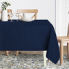 Polyester Waterproof And Oil Resistant Rectangular Solid Color 180g Tablecloth Wash Free Household Tablecloth