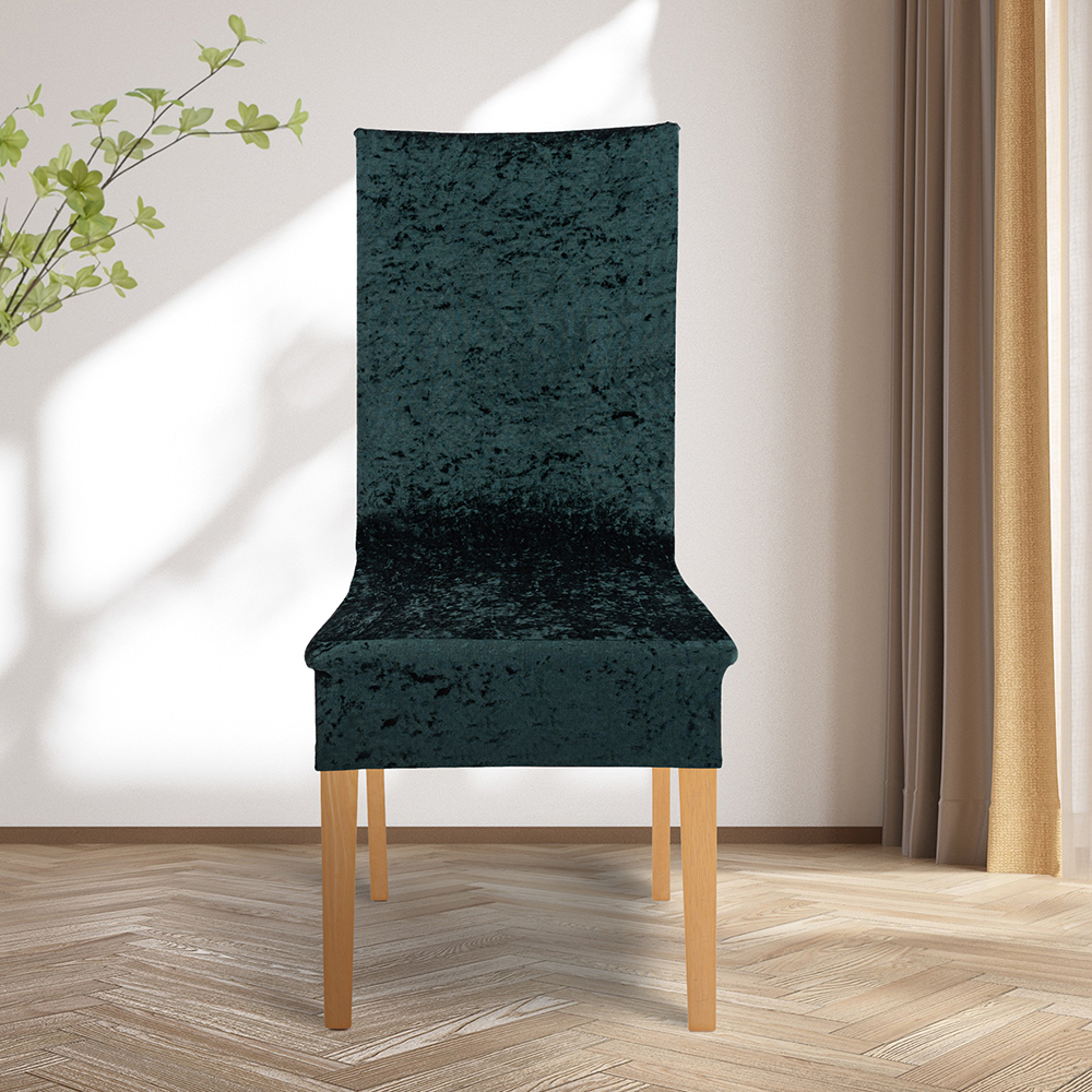 New Arrival Solid Color Gold Velvet Long And Short Sofa Cover Seat And Chair Cover Sets