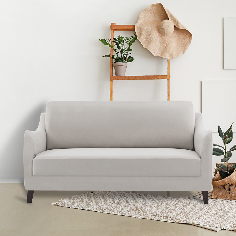 Soft Marl Light Grey 2-seater
