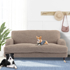 New Arrival Solid Color Long Plush Long And Short Sofa Covers Seats And Chair Covers Sets