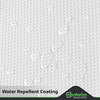 Hookless Waterproof Shower Curtain Set with Embedded Lining Modern Waffle Woven Fabric Hotel Bathroom Shower Curtain