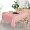 Polyester Waterproof And Oil Resistant Rectangular Solid Color 180g Tablecloth Wash Free Household Tablecloth