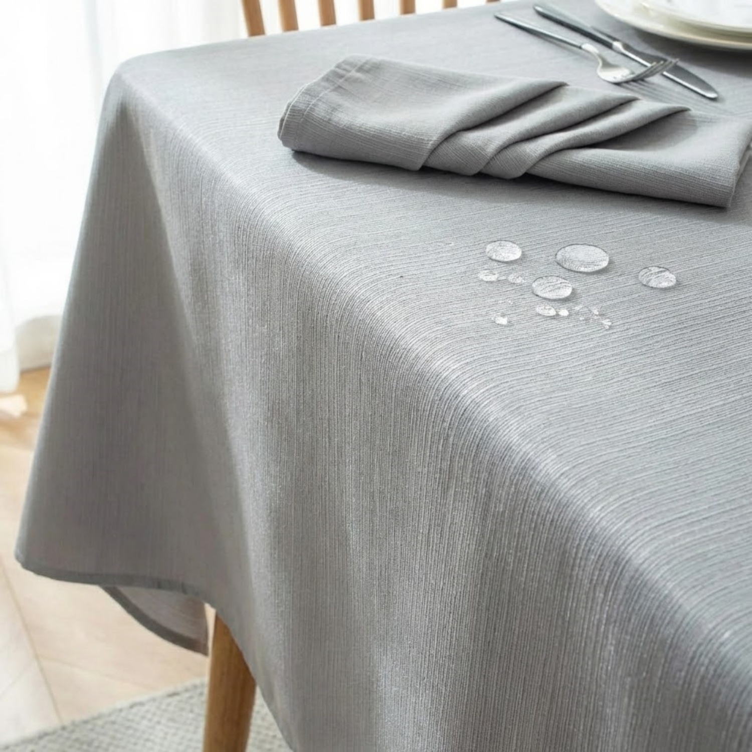 Hot Selling Polyester Bar Cloth Waterproof And Thickened Household Dining Table Cloth Wash Free And Dustproof Coffee Table Cloth