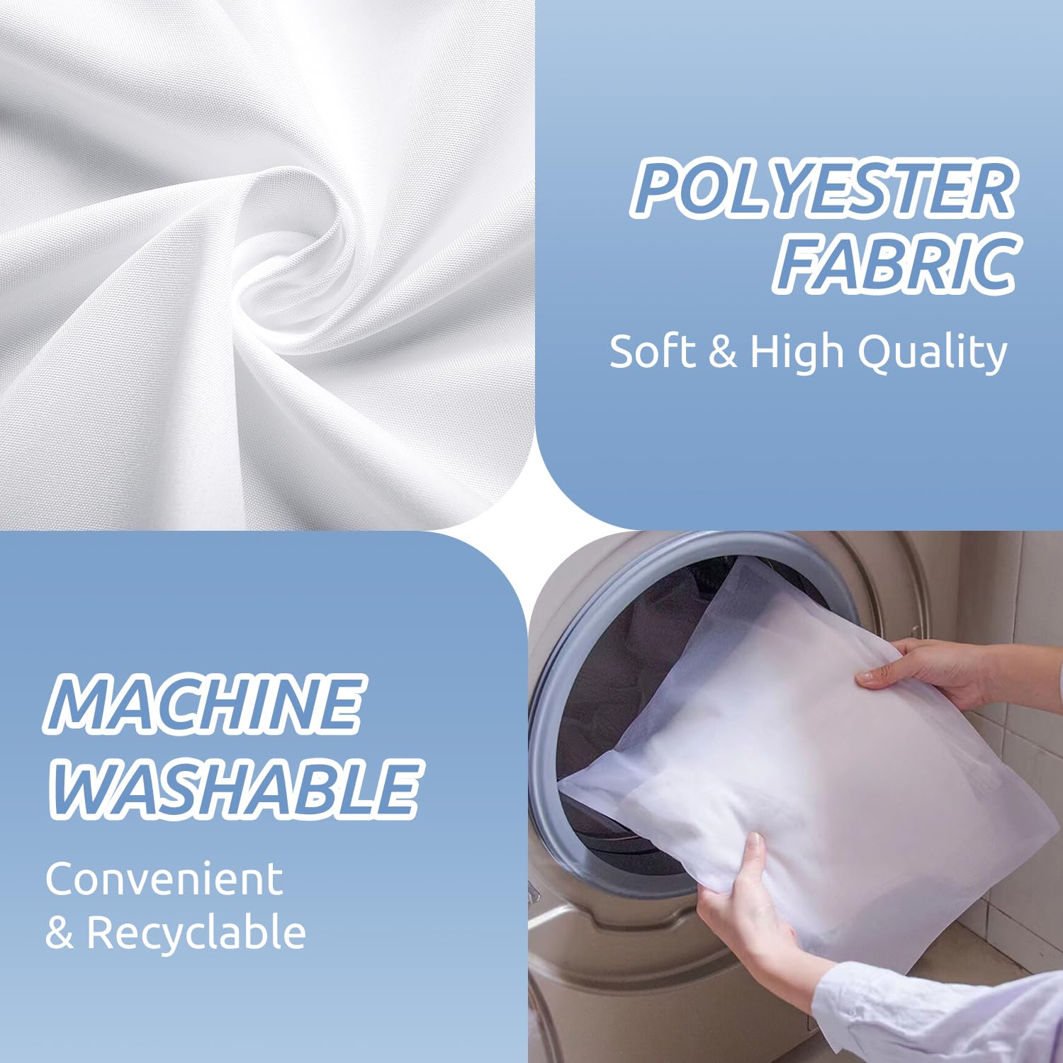 Ready To Ship Polyester Shower Curtain Waterproof Pongee Shower Curtain with Hooks