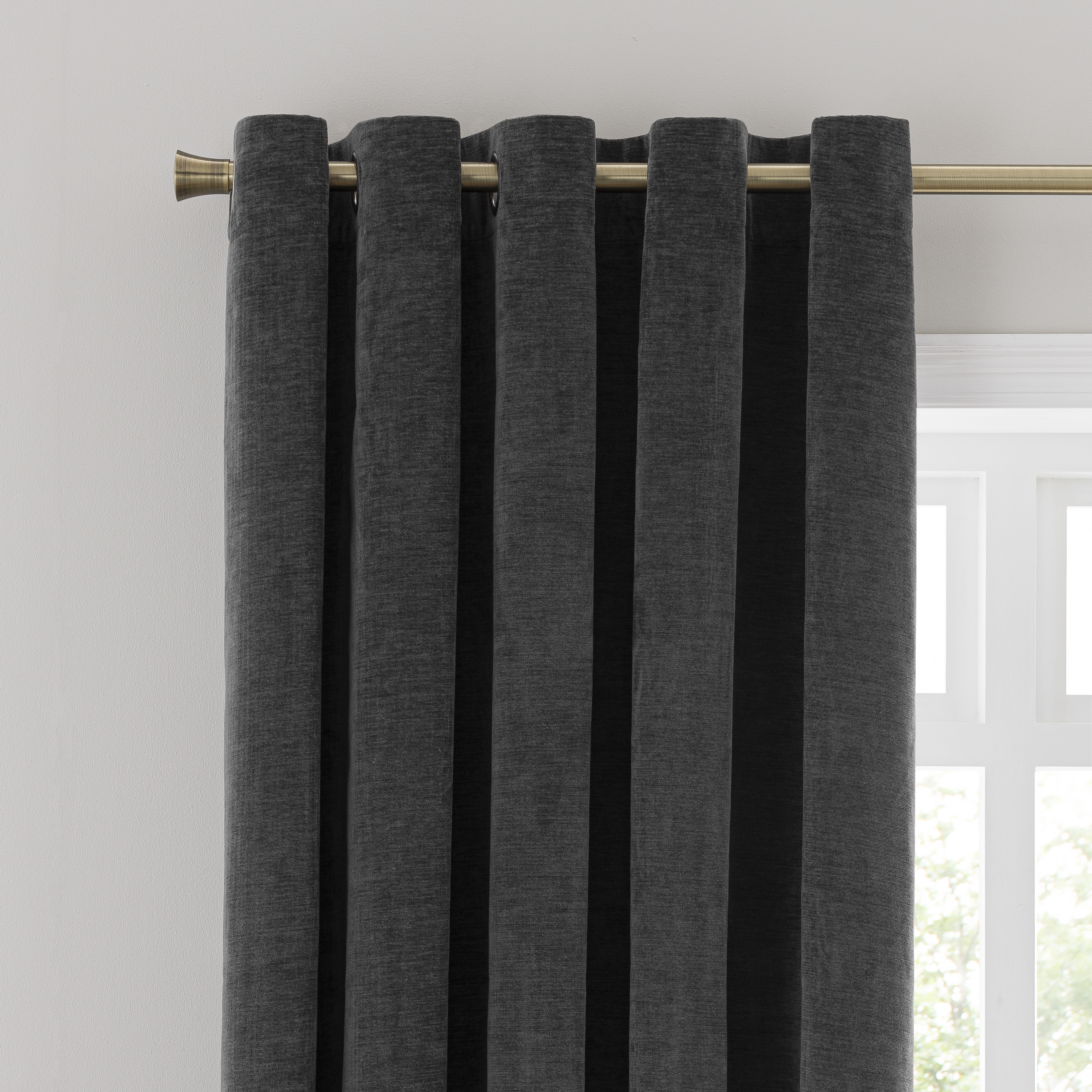 100% Blackout Curtains Chenille Blackout Heat Insulation And Sound Insulation Bedroom Curtains