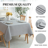 Hot Selling Polyester Bar Cloth Waterproof And Thickened Household Dining Table Cloth Wash Free And Dustproof Coffee Table Cloth