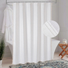 Bohemian Polyester Hemp Shower Curtains Waterproof with Tassels Hotel Shower Curtain with Hooks