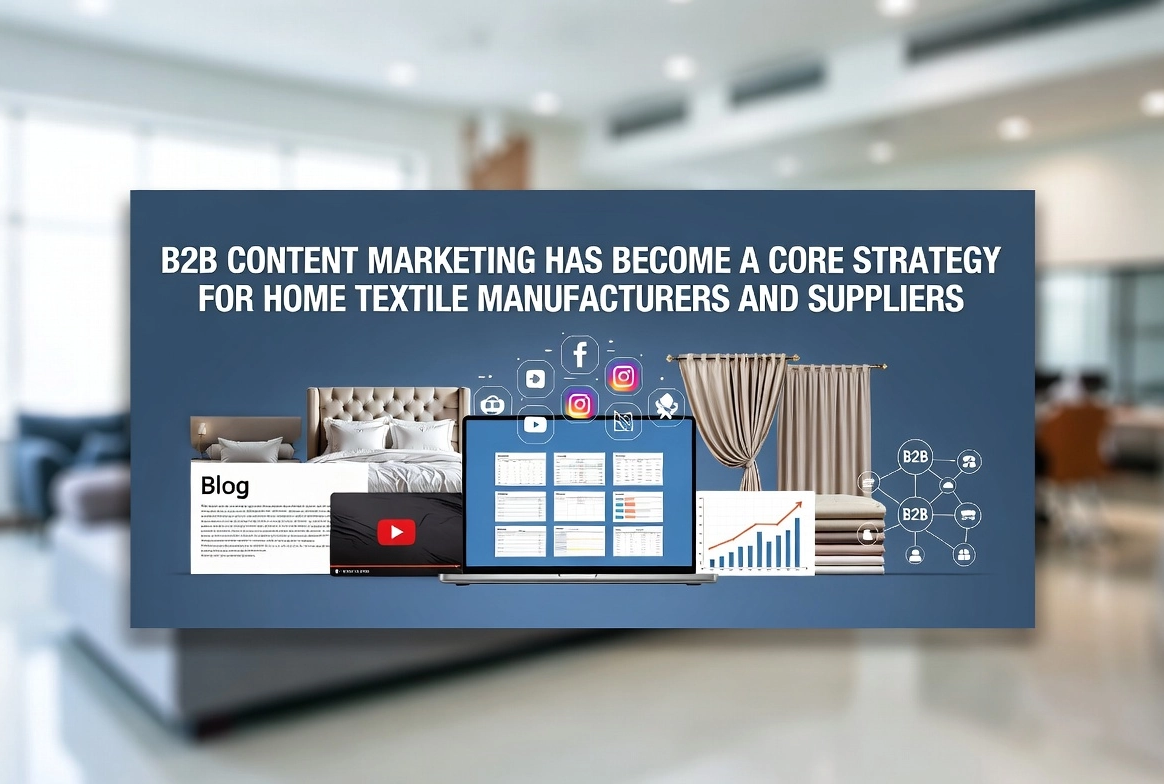 How B2B Content Marketing Drives Global Home Textile Sales