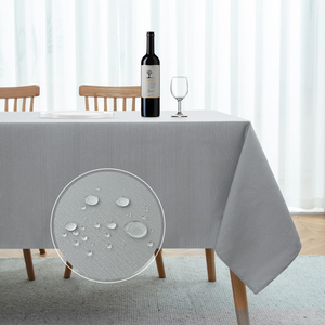Hot Selling Polyester Bar Cloth Waterproof And Thickened Household Dining Table Cloth Wash Free And Dustproof Coffee Table Cloth