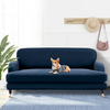 New Arrival Solid Color Silver Fox Fur Long And Short Sofa Covers, Seats And Chair Covers Sets