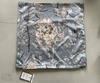 New Arrival dutch velvet printed window curtain and cushion cover sets