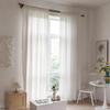 Bohemian Imitation Linen Tassel Curtains Curtains Bedroom Bay Windows Curtains