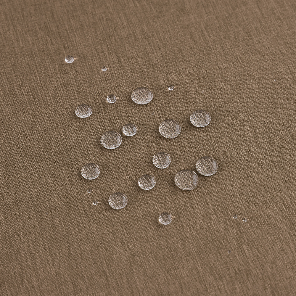 Imitation Linen Waterproof Rectangular Household Dining Table Cloth Wash Free Solid Color Thickened Tablecloth