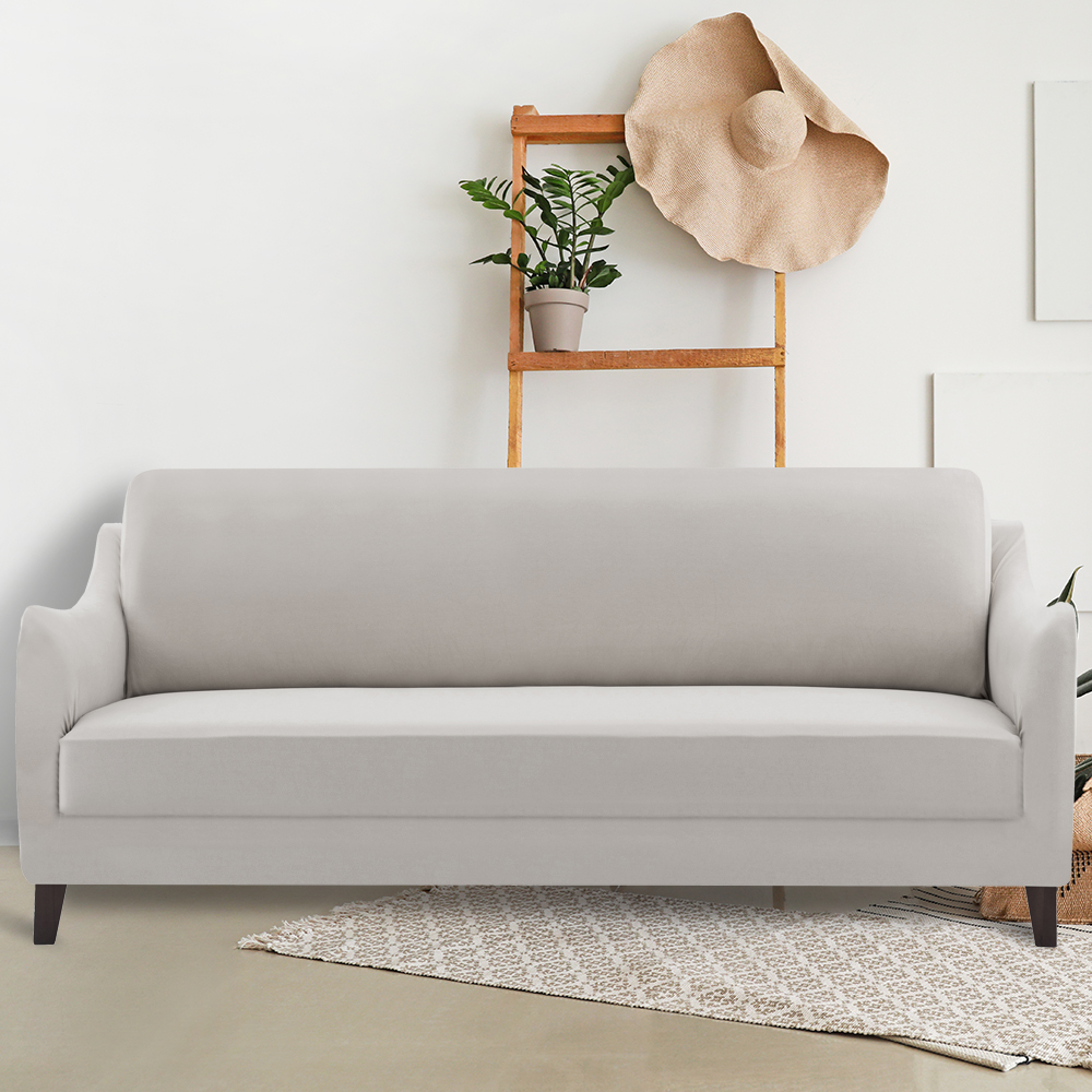 Soft Marl Light Grey 3-seater
