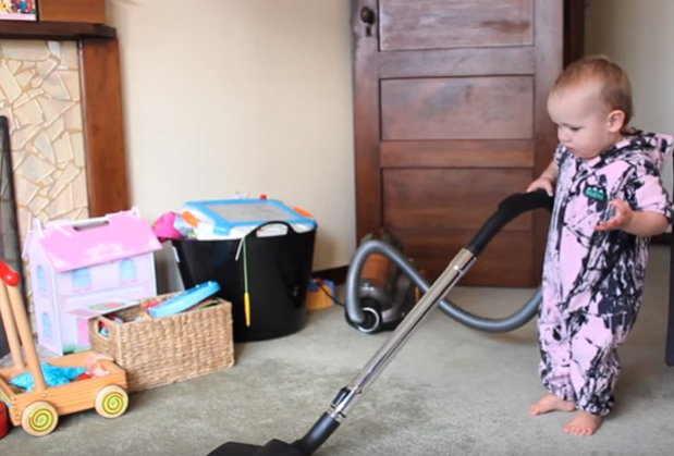 How to Clean the House With Your Kids?