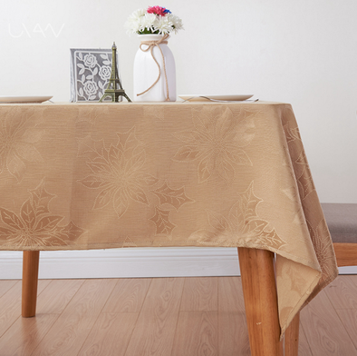 What kind of fabric is tablecloth made of?